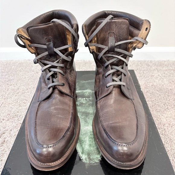 Magnanni Rich Brown Leather Boots